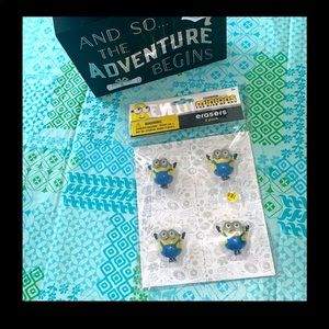 ⚠️FINAL SALE ⚠️ Minion Erasers 4 Pack Brand New